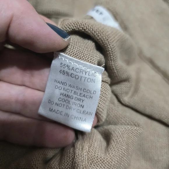 MOD REF The Reni Pants, Tan/Camel Sweater Knit Joggers, Elastic Waist, EUC! - Picture 11 of 11